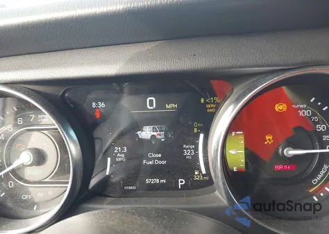 2021 Jeep Wrangler 4Xe Unlimited Sahara 4X4 from USA, damaged, VIN 1C4JJXP62MW770322